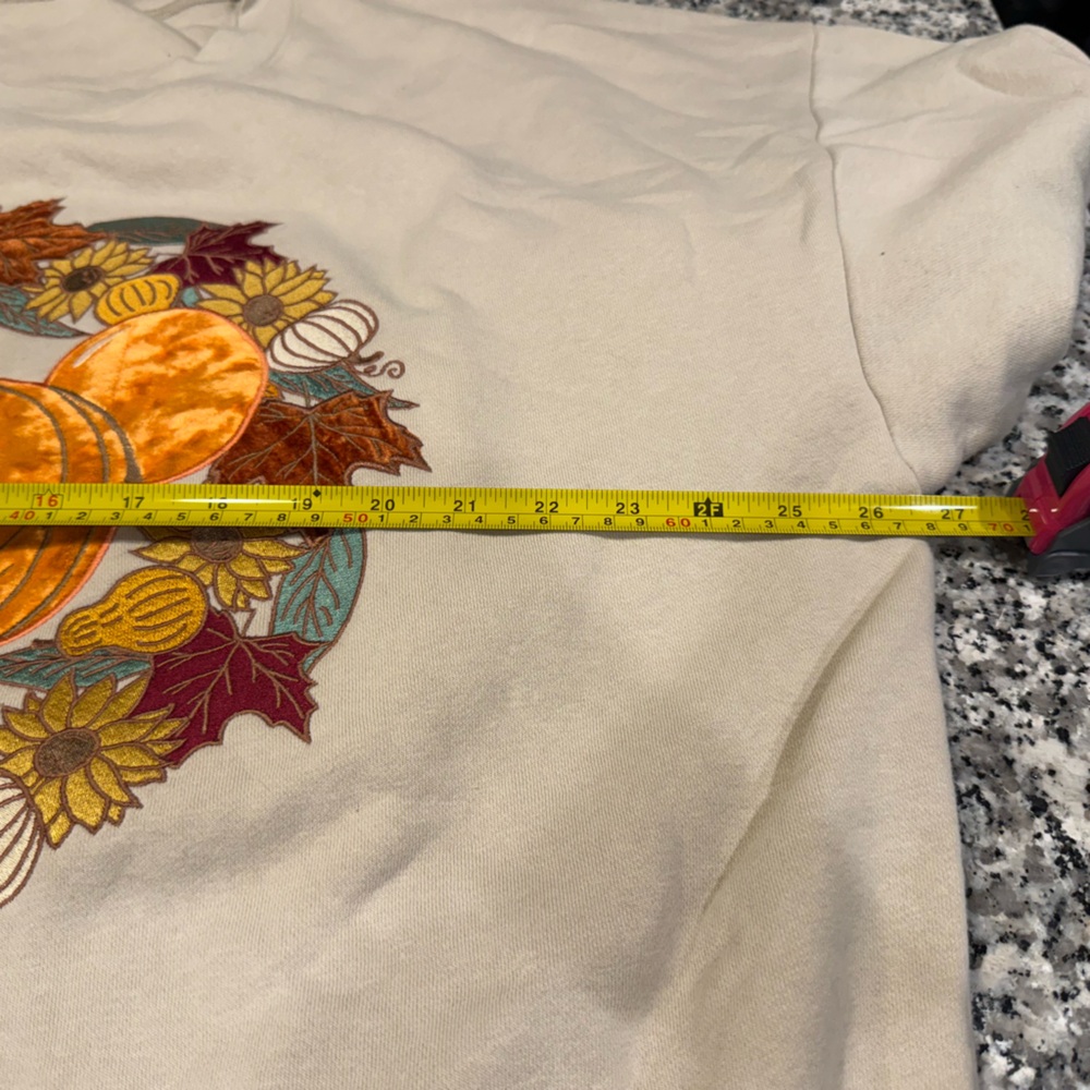Fall Pumpkin Mickey Wreath Embroidered crewneck - Picture 4 of 8